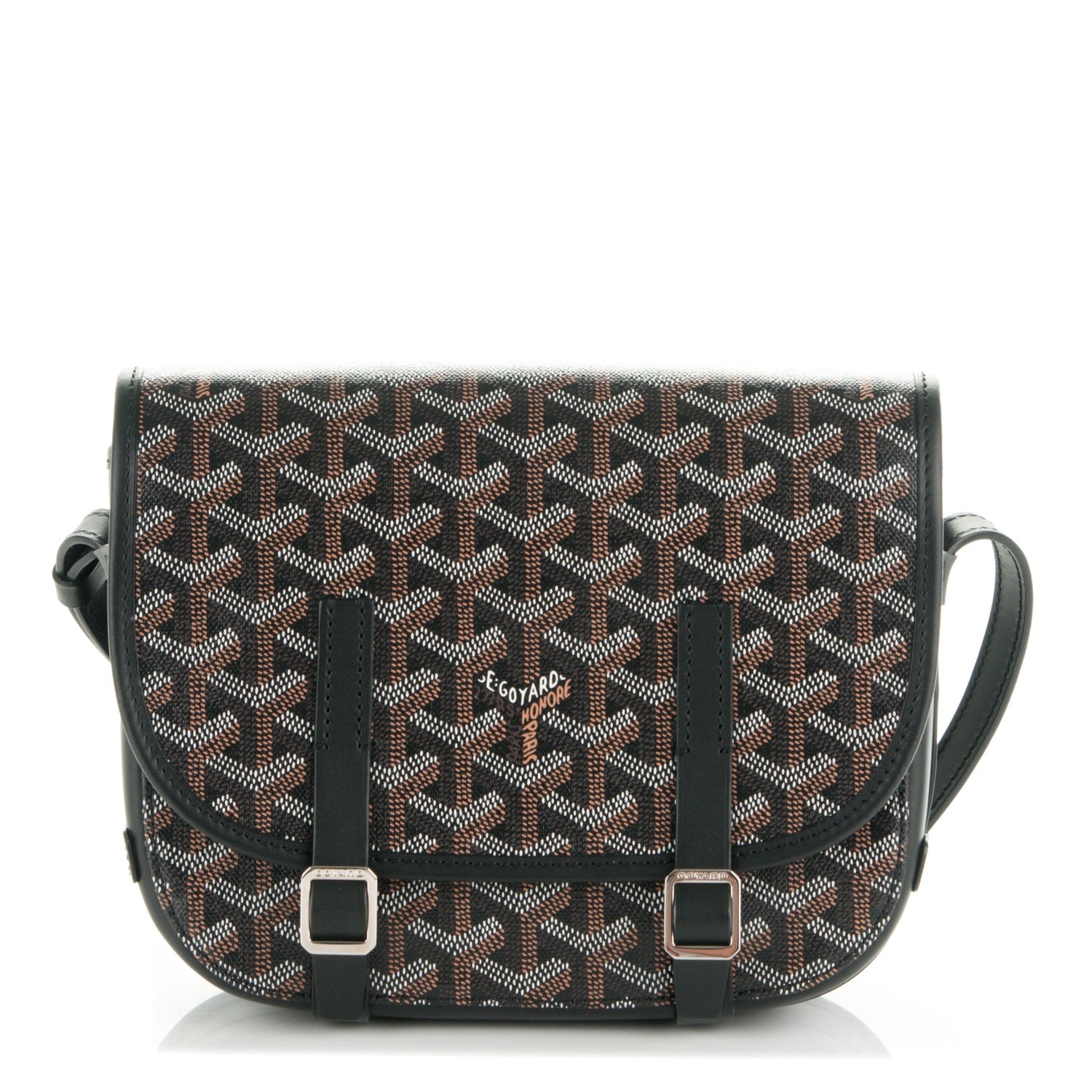 Goyard Goyardine Belvedere PM Messenger Bag Black 1 of 6