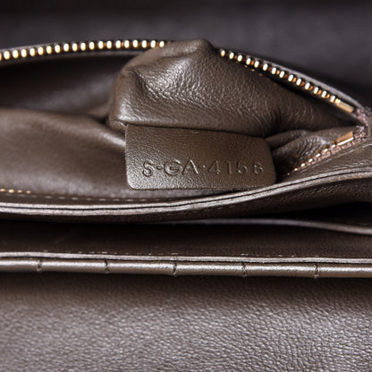 Celine Calfskin Quilted Medium C Bag Khaki 8 of 10