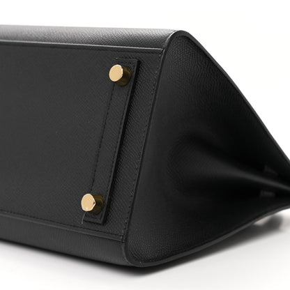 Hermes Epsom Birkin Sellier 25 Black 10 of 11