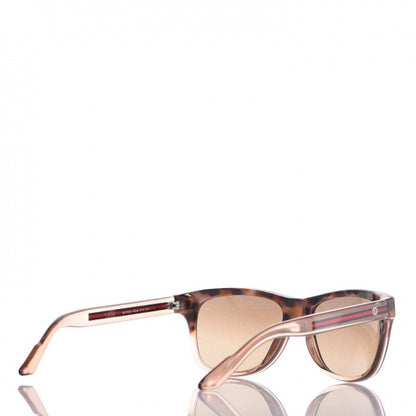 Gucci GG Bio-Based Frame Rectangle Web Sunglasses 3709/S Havana 4 of 7