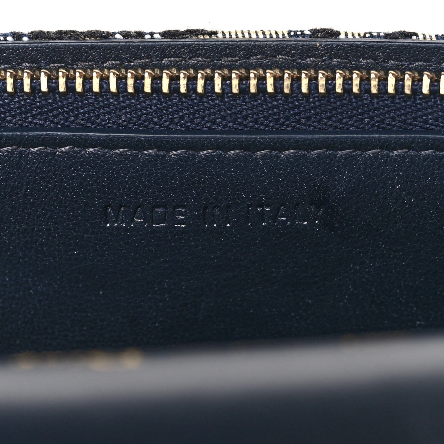 Christian Dior Oblique Saddle Belt Bag Blue 7 of 10