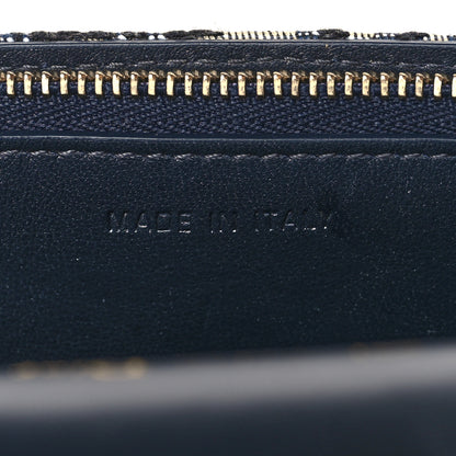Christian Dior Oblique Saddle Belt Bag Blue 7 of 10