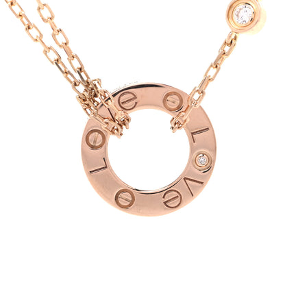 Cartier 18K Pink Gold Diamond LOVE Bracelet 8 of 8