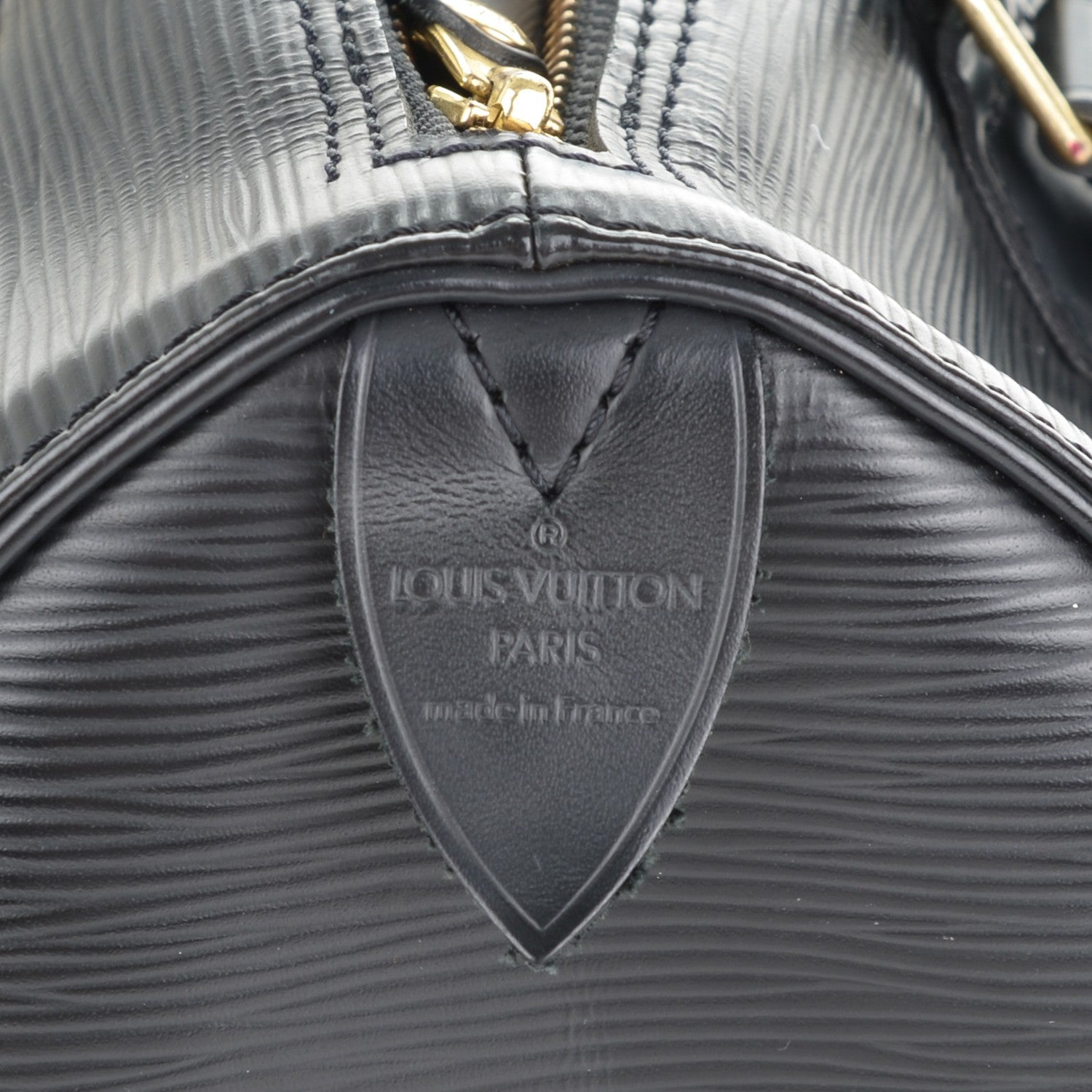 Louis Vuitton Epi Speedy 25 Black 6 of 7