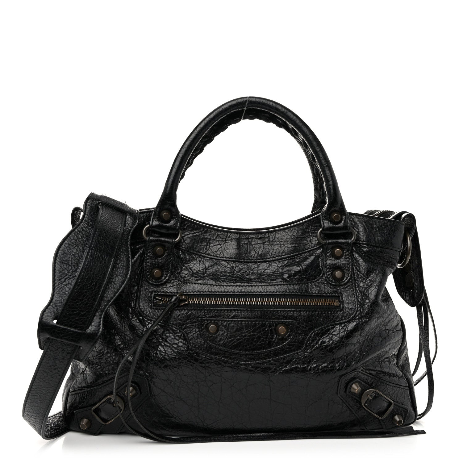 Balenciaga Agneau Classic Hardware Town Black 1 of 11