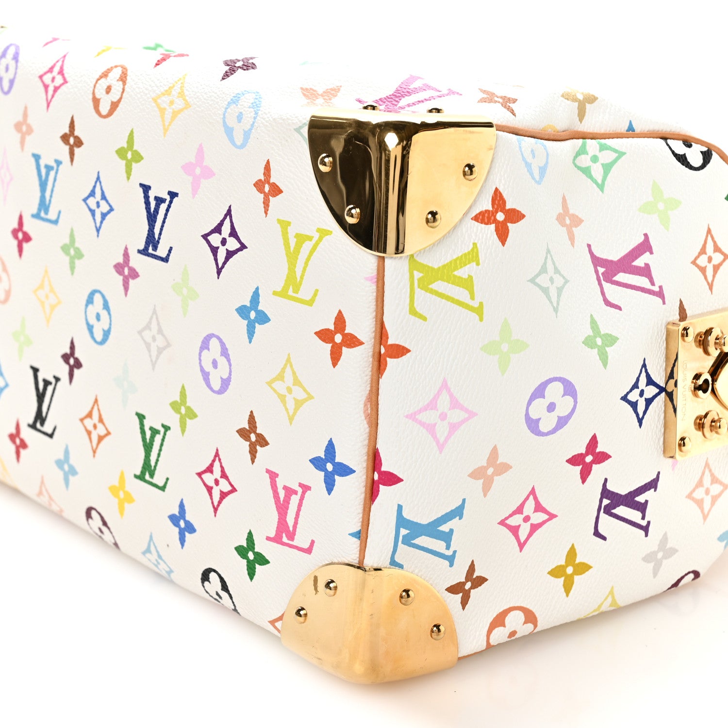 Louis Vuitton Monogram Multicolor Speedy 30 White 10 of 10
