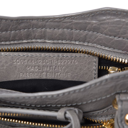 Balenciaga Agneau Giant 12 Gold Hardware Mini City Gris Pyrite 7 of 7