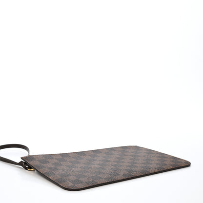 Louis Vuitton Damier Ebene Neverfull MM GM Pochette Rose Ballerine 4 of 7