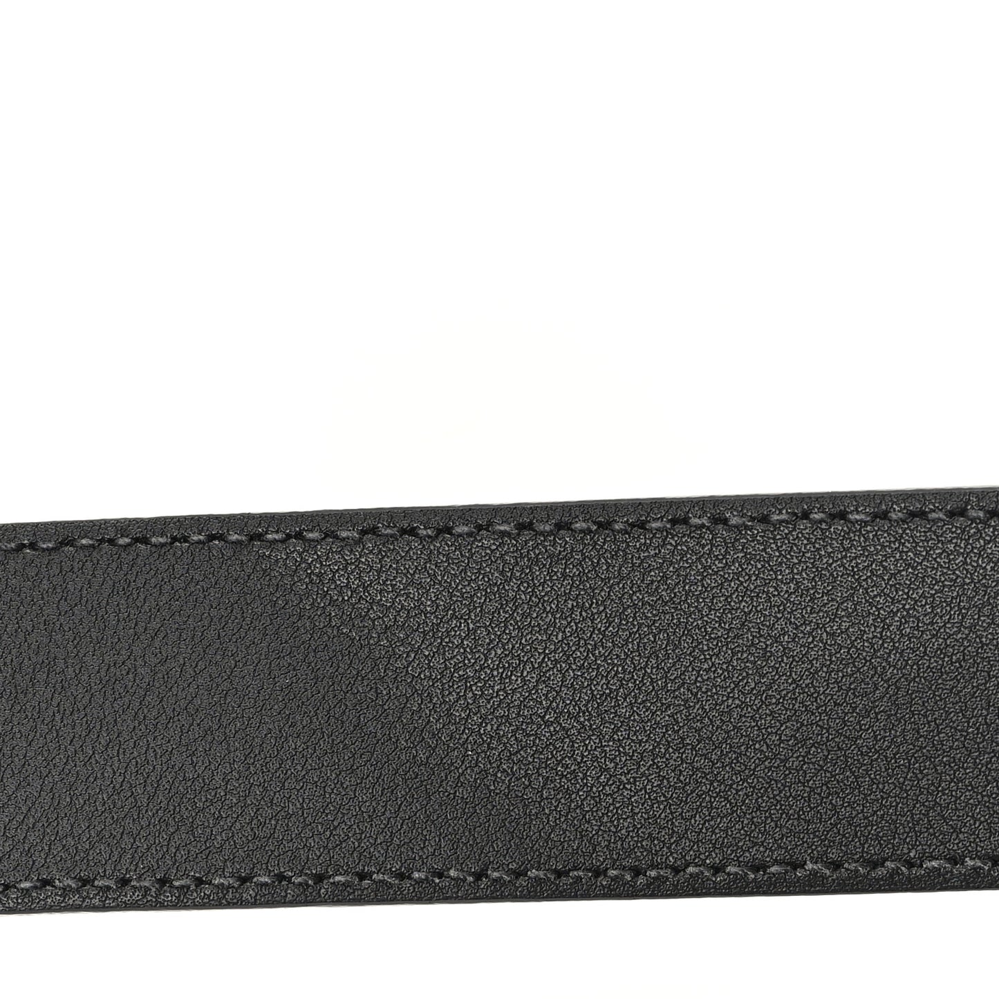 Azalea Calfskin Enamel Monochrome Double G 30mm Belt 90 36 Black