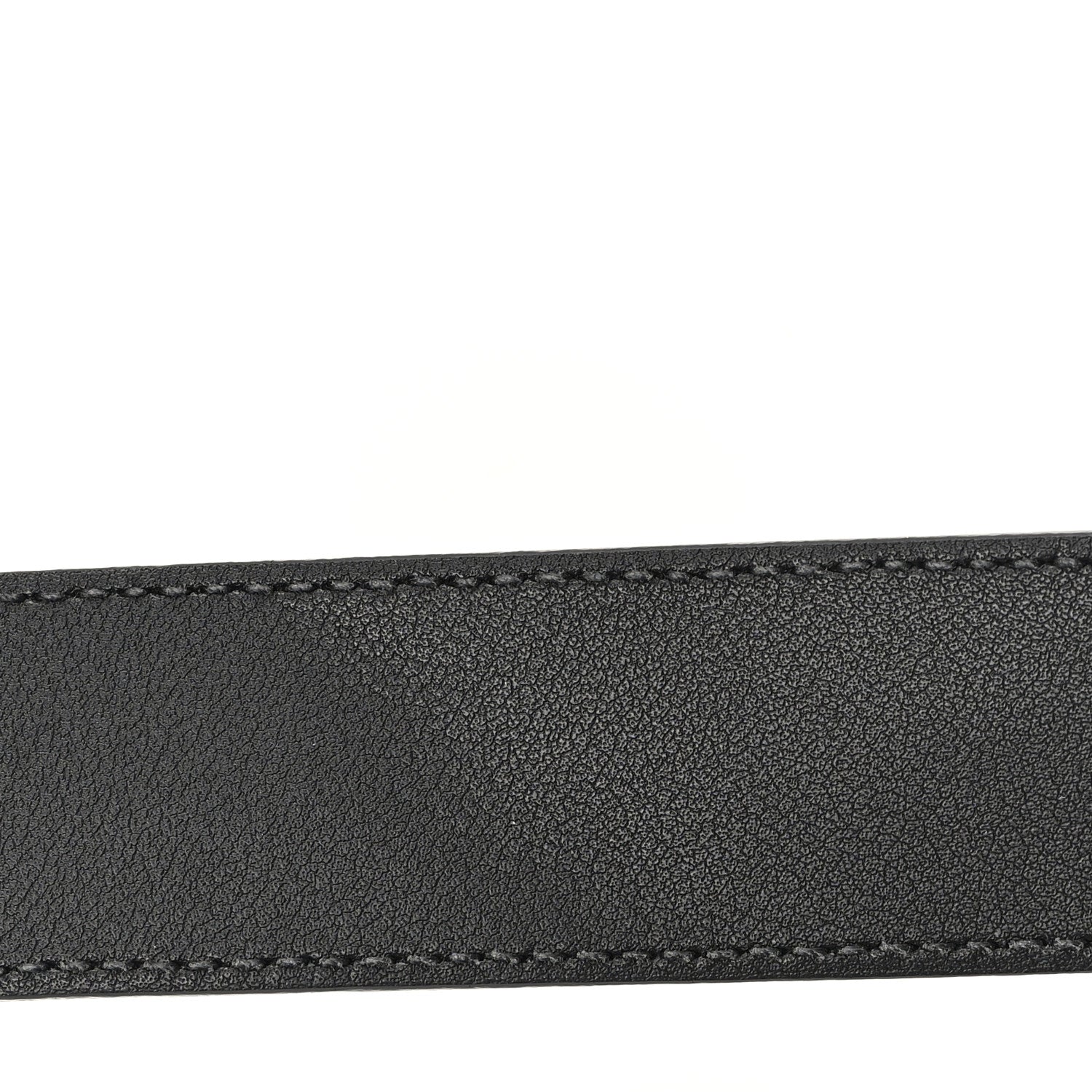 Gucci Azalea Calfskin Enamel Monochrome Double G 30mm Belt 90 36 Black 5 of 5