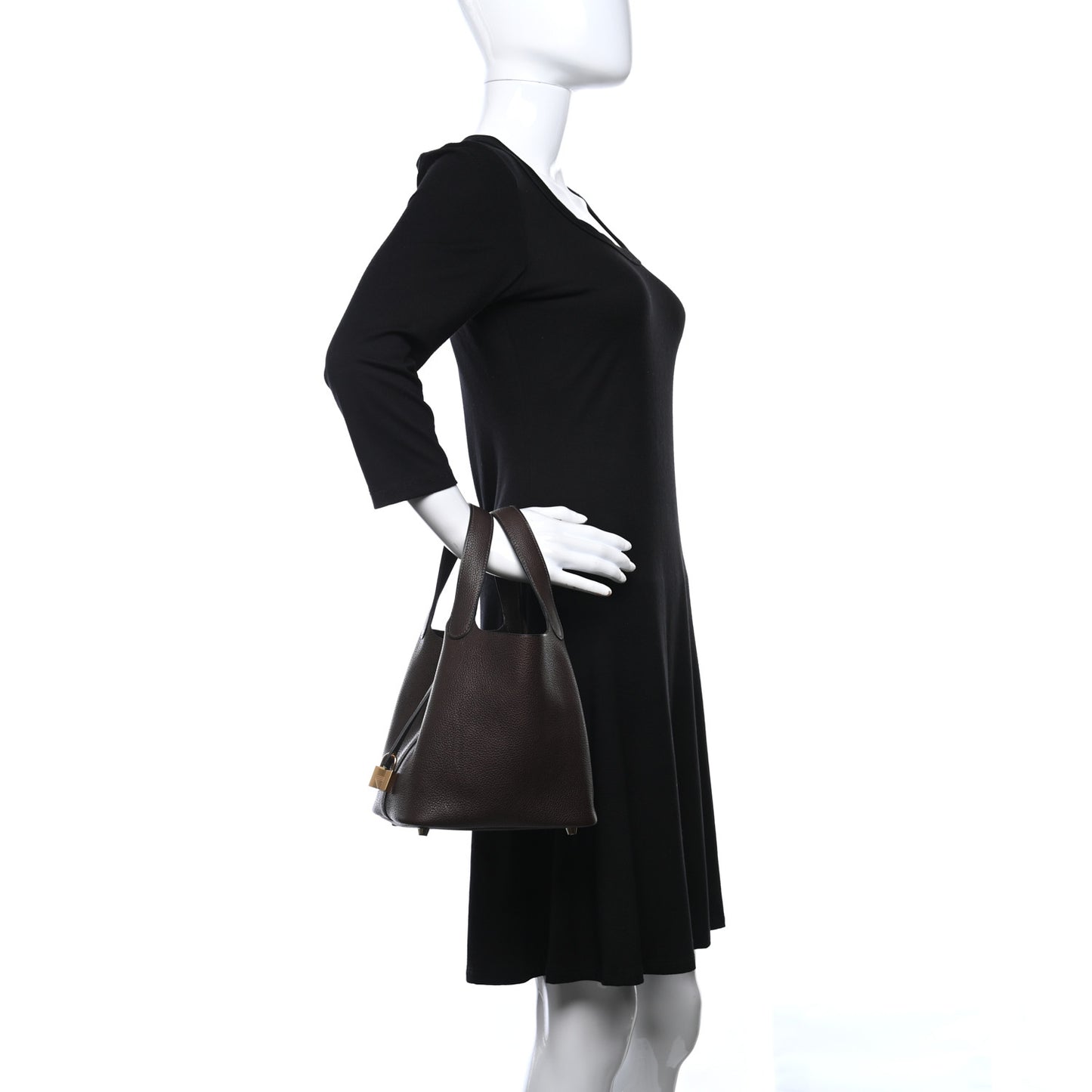 Barenia Faubourg Picotin Lock 18 PM Ebene