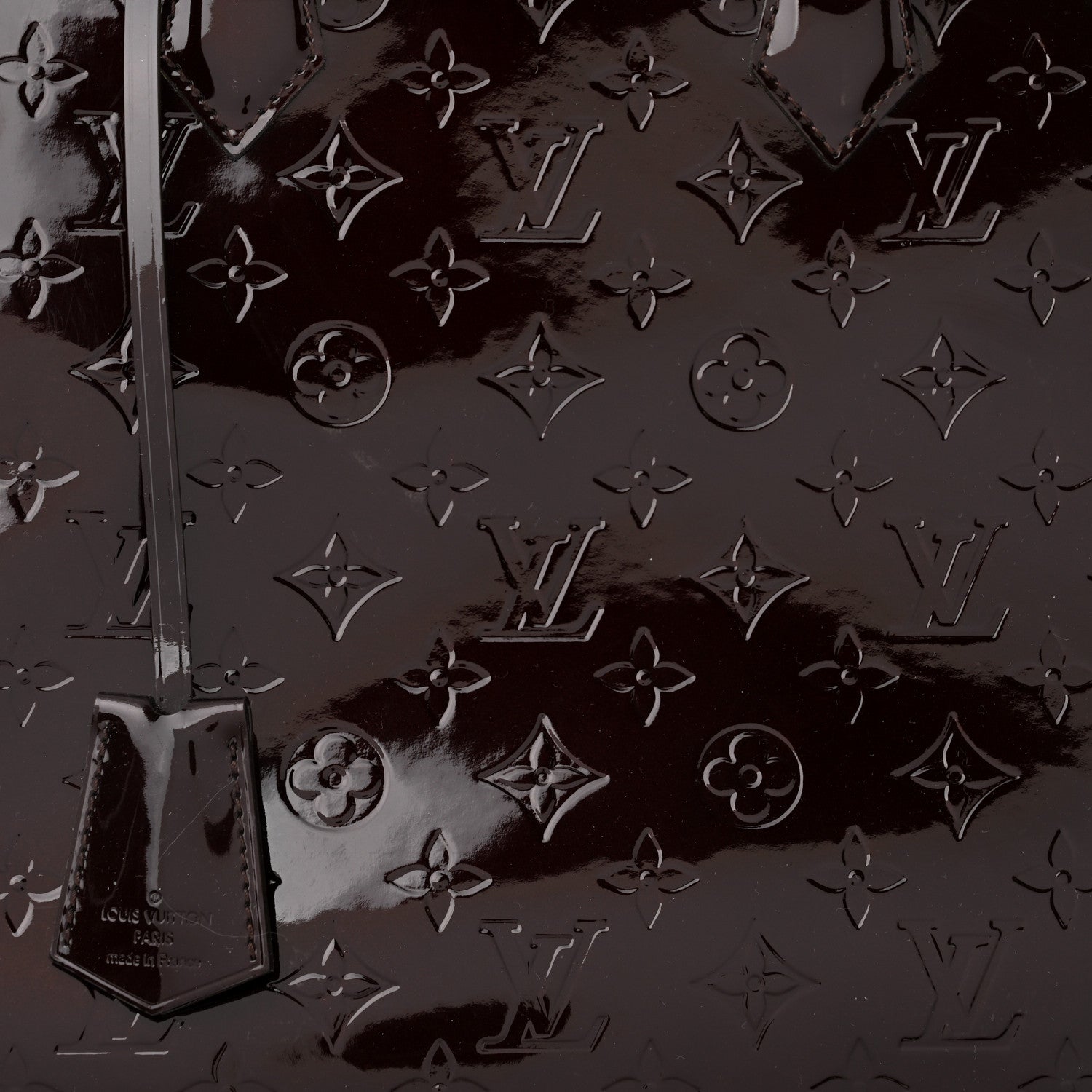 Louis Vuitton Vernis Alma GM Amarante 8 of 10