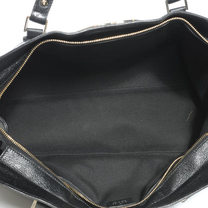 Gucci Leather Blondie Satchel Black 7 of 7