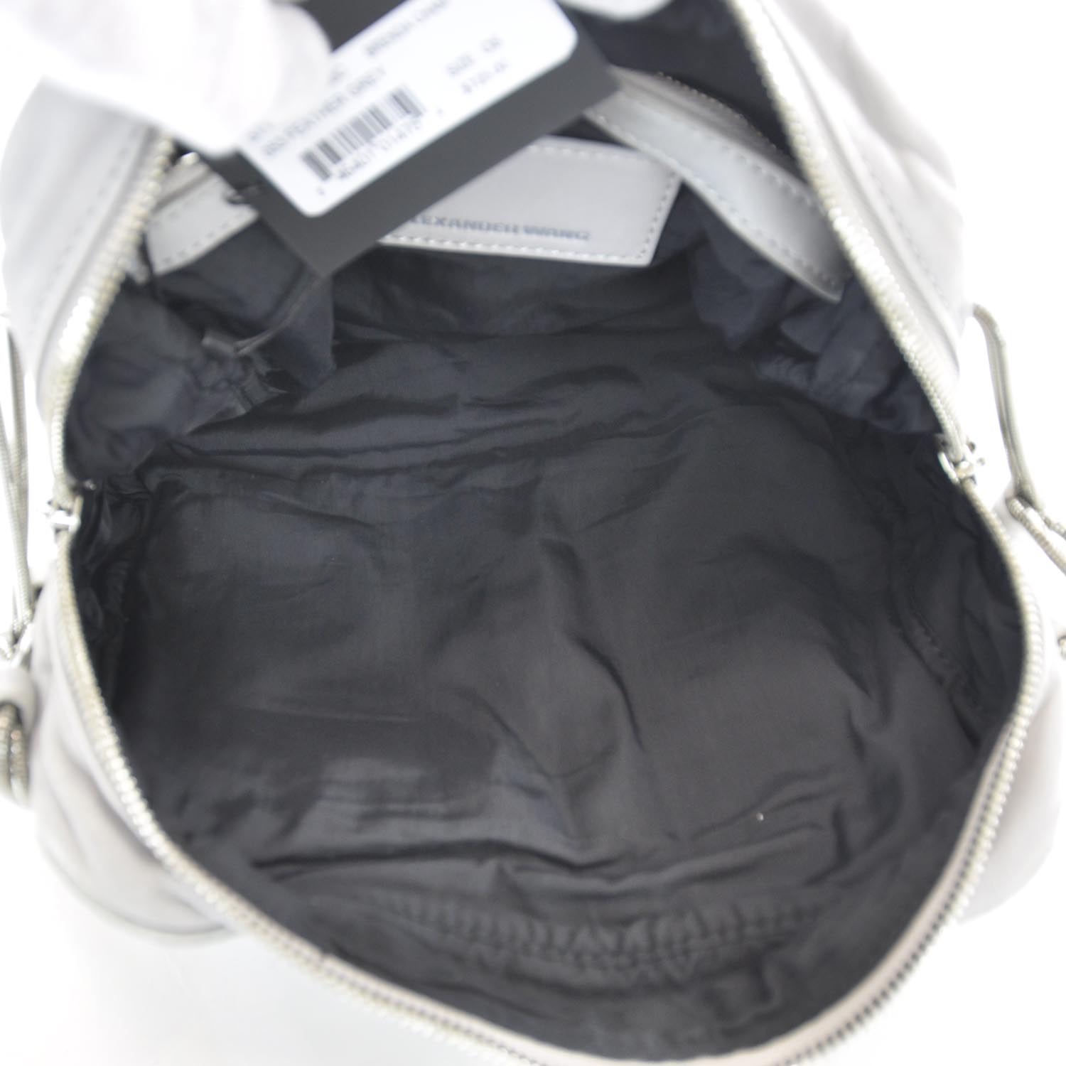 Alexander Wang Leather Brenda Chain Bag Grey 8 of 8