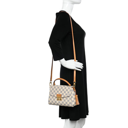 Louis Vuitton LOUIS VUITTON Damier Azur Croisette 3 of 10