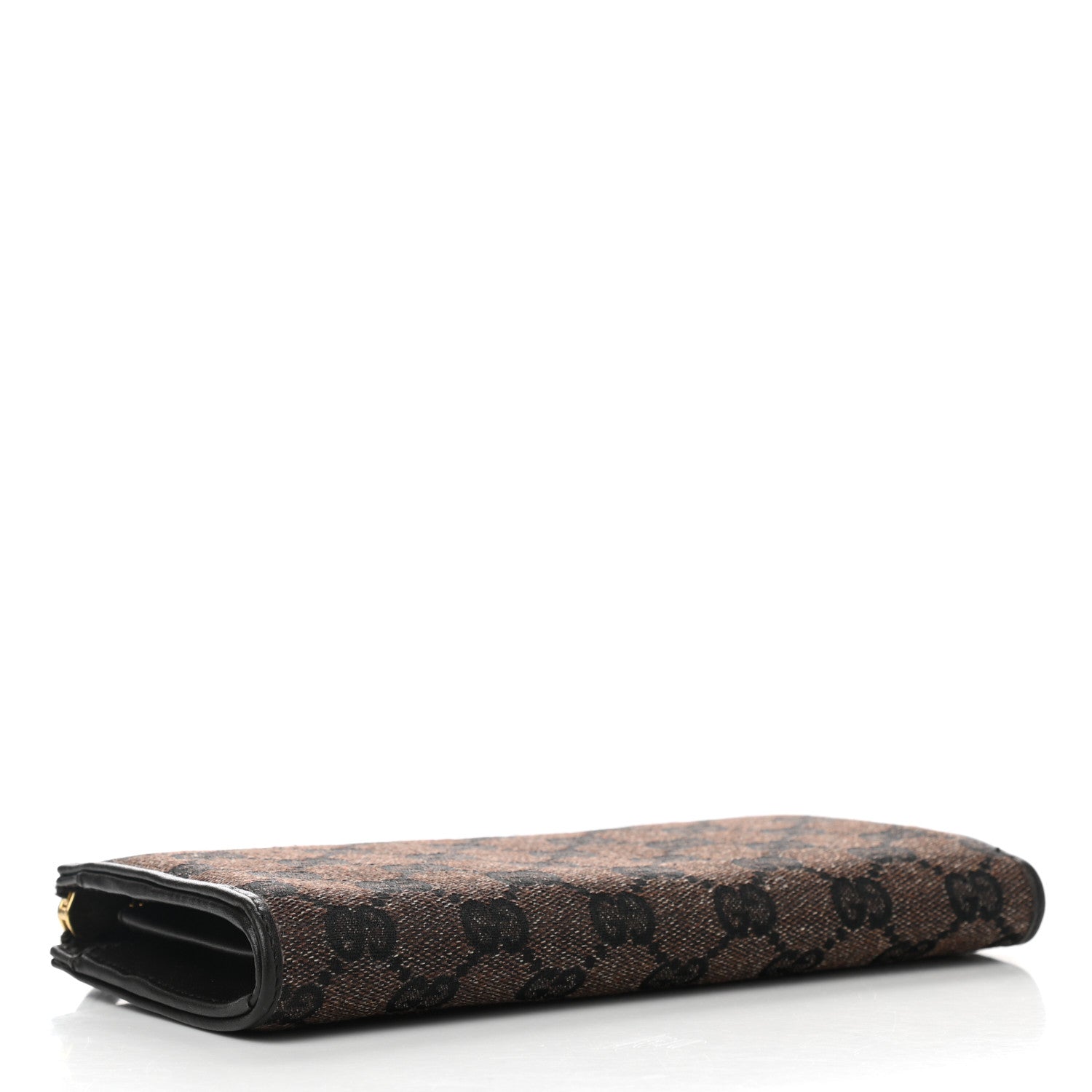 Gucci Metallic Monogram Zip Around Wallet Brown 4 of 10