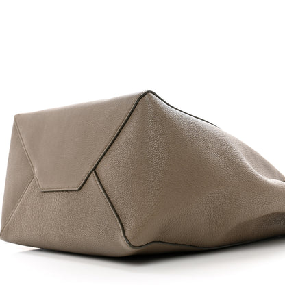 Celine Soft Grained Calfskin Small Belt Cabas Phantom Taupe 7 of 9