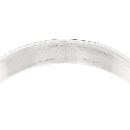 Tiffany Sterling Silver Atlas Bangle Bracelet 3 of 3