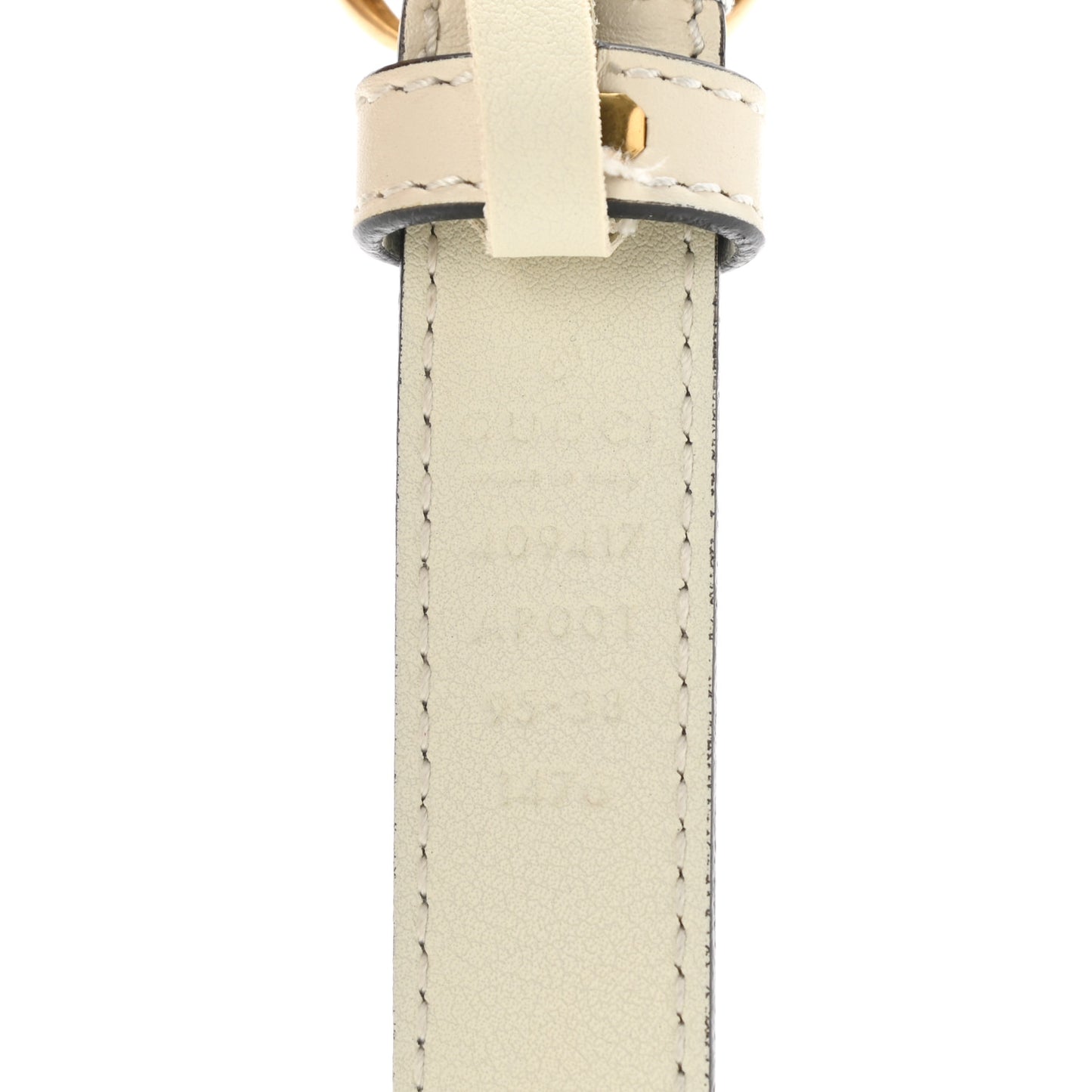 Calfskin Double G 20mm Belt 95 38 Mystic White