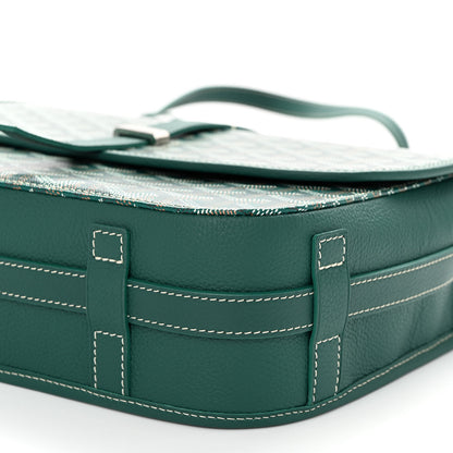Goyard Goyardine Belvedere II MM Messenger Bag Green 10 of 10
