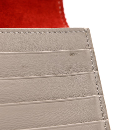 Celine Grained Calfskin Large Multifunction Strap Wallet Pop Red 11 of 11