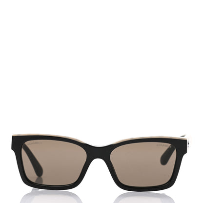Chanel Acetate Square Sunglasses 5417 Black 2 of 7