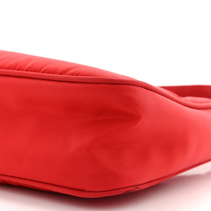 Prada Tessuto Nylon Mini Re-Edition 2000 Bag Rosso 12 of 13