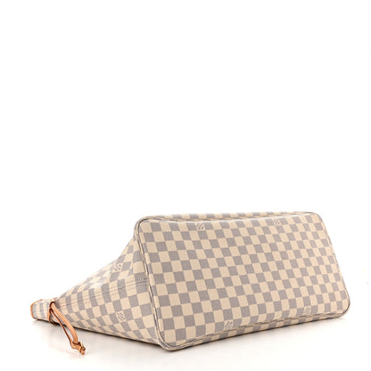 Louis Vuitton Damier Azur Neo Neverfull GM Rose Ballerine 5 of 16
