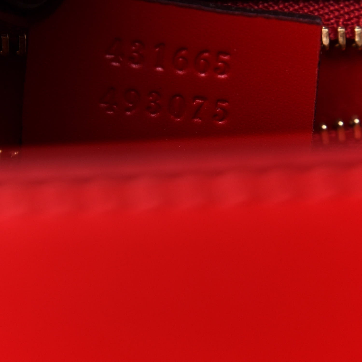 Gucci Calfskin Medium Sylvie Top Handle Bag Hibiscus Red 7 of 10