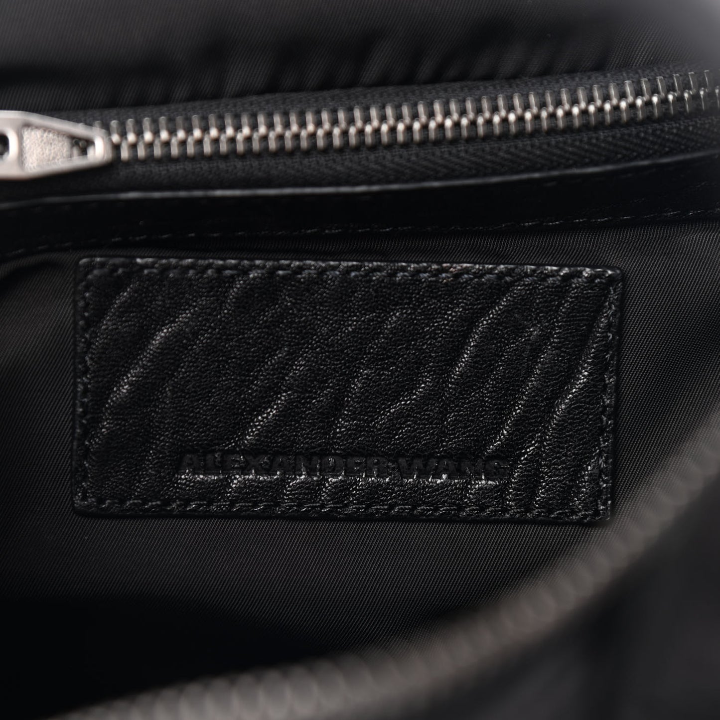 Pebbled Lambskin Rockie Black Nickel Hardware