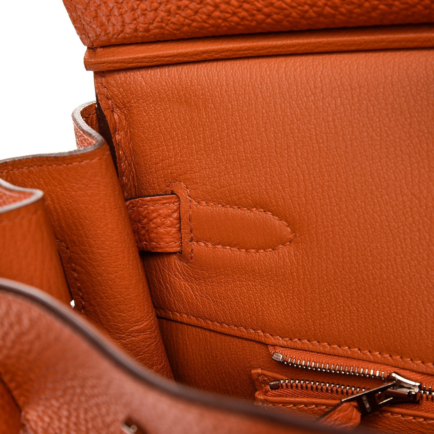 Togo Birkin 35 Orange