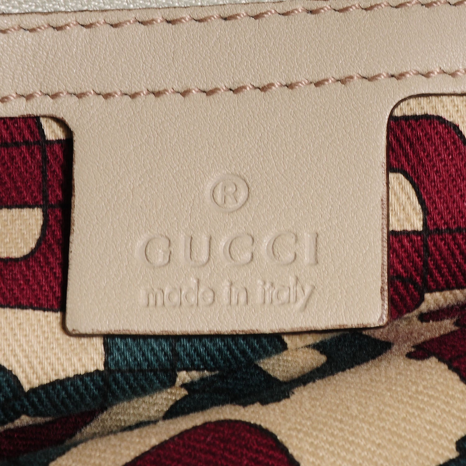 Gucci Guccissima Medium Jackie O Bouvier Hobo Off White 6 of 7