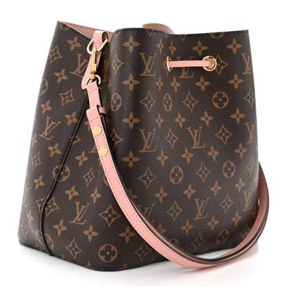 Louis Vuitton Monogram Neonoe MM Rose Poudre 3 of 12