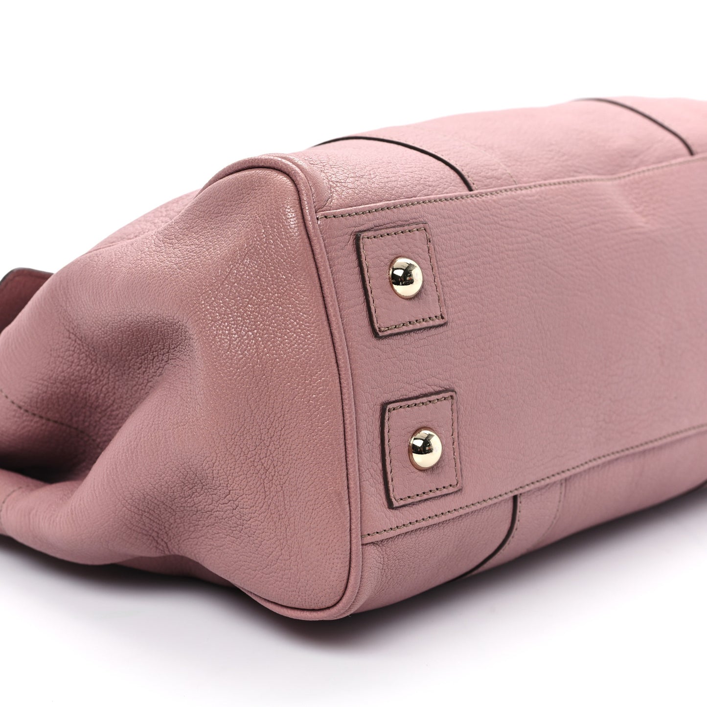 Glossy Goatskin Bayswater Dark Blush