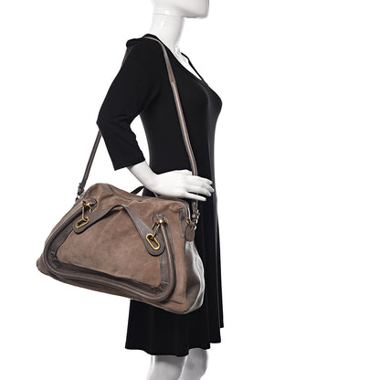 Chloe Suede Calfskin Large Paraty Rock 2 of 26