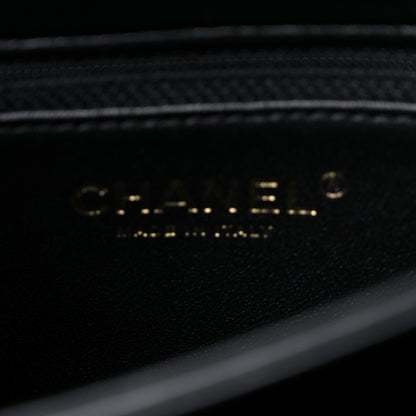 Chanel Lambskin Quilted Small Trendy CC Dual Handle Flap Bag Black 6 of 12