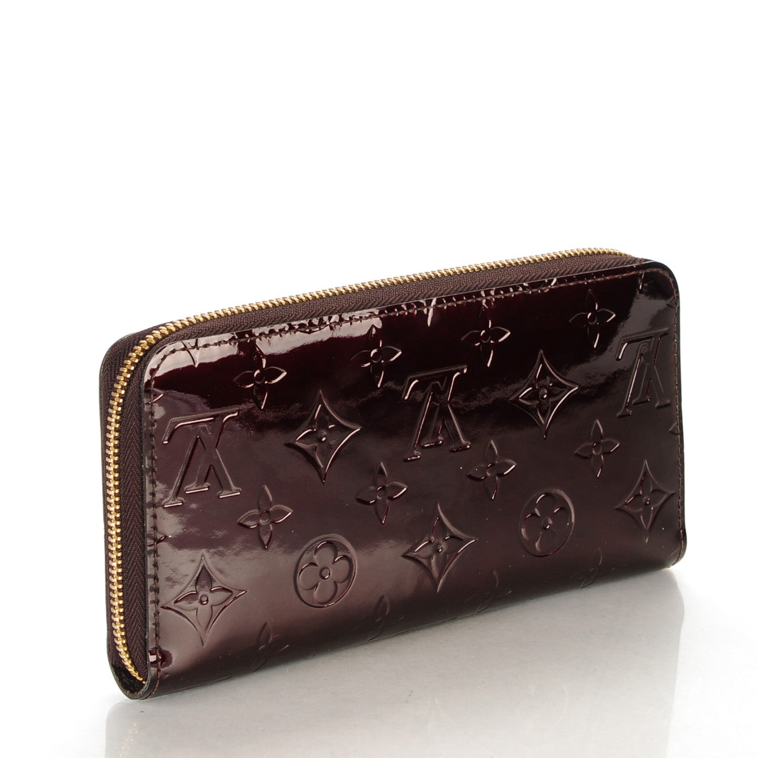 Louis Vuitton Vernis Zippy Wallet Amarante 3 of 7