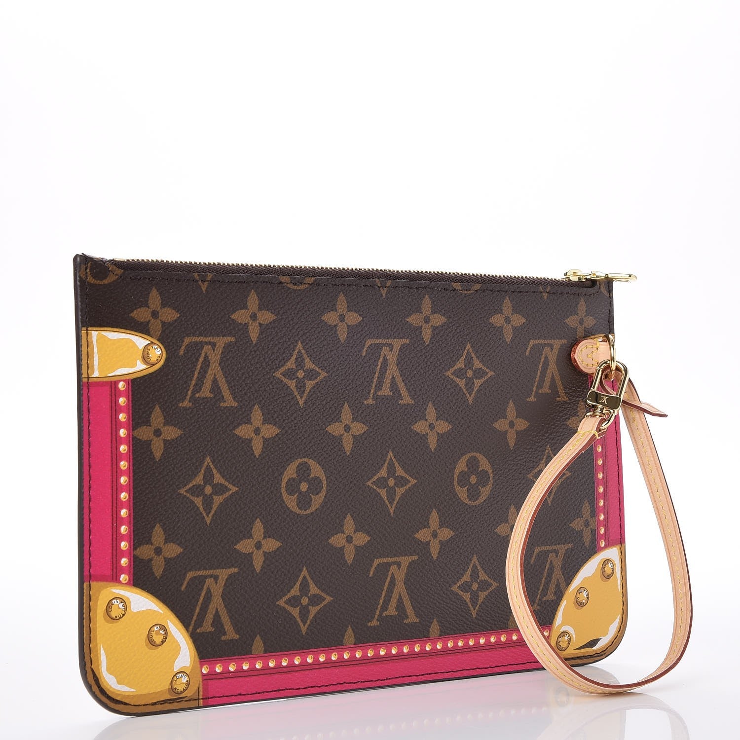 Louis Vuitton Monogram Summer Trunks MM GM Pochette 2 of 7