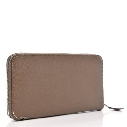 Hermes Chevre Mysore Azap Wallet Etoupe 3 of 12