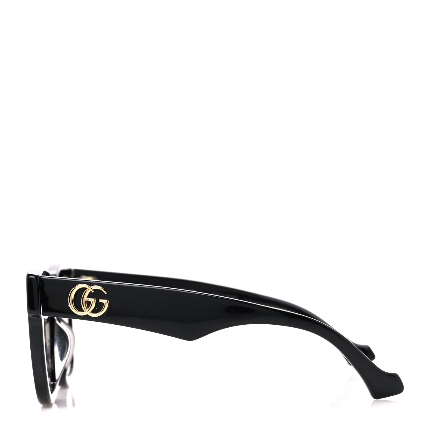 Rectangle 52mm Frame Sunglasses GG0998S Black