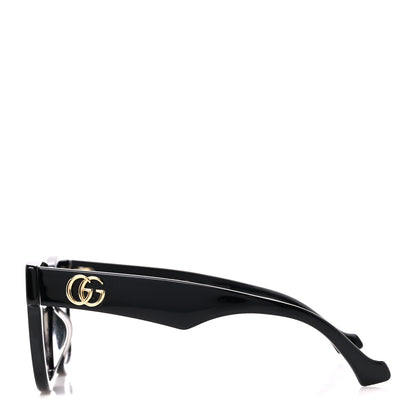 Gucci Rectangle 52mm Frame Sunglasses GG0998S Black 3 of 8