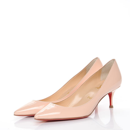 Christian Louboutin Patent Pigalle Follies 55 Pumps 36.5 Poudre 3 of 8