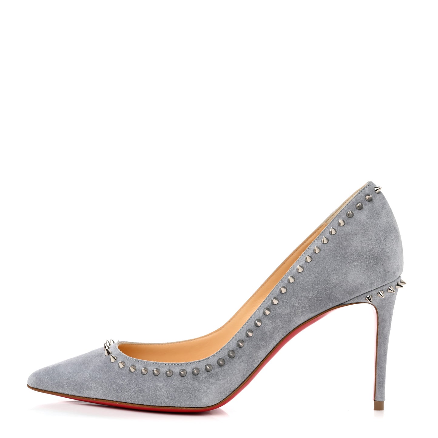 Veau Velours Studded Anjalina 85 Pumps 35 Brest