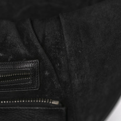 Celine Drummed Calfskin Mini Luggage Black 9 of 14