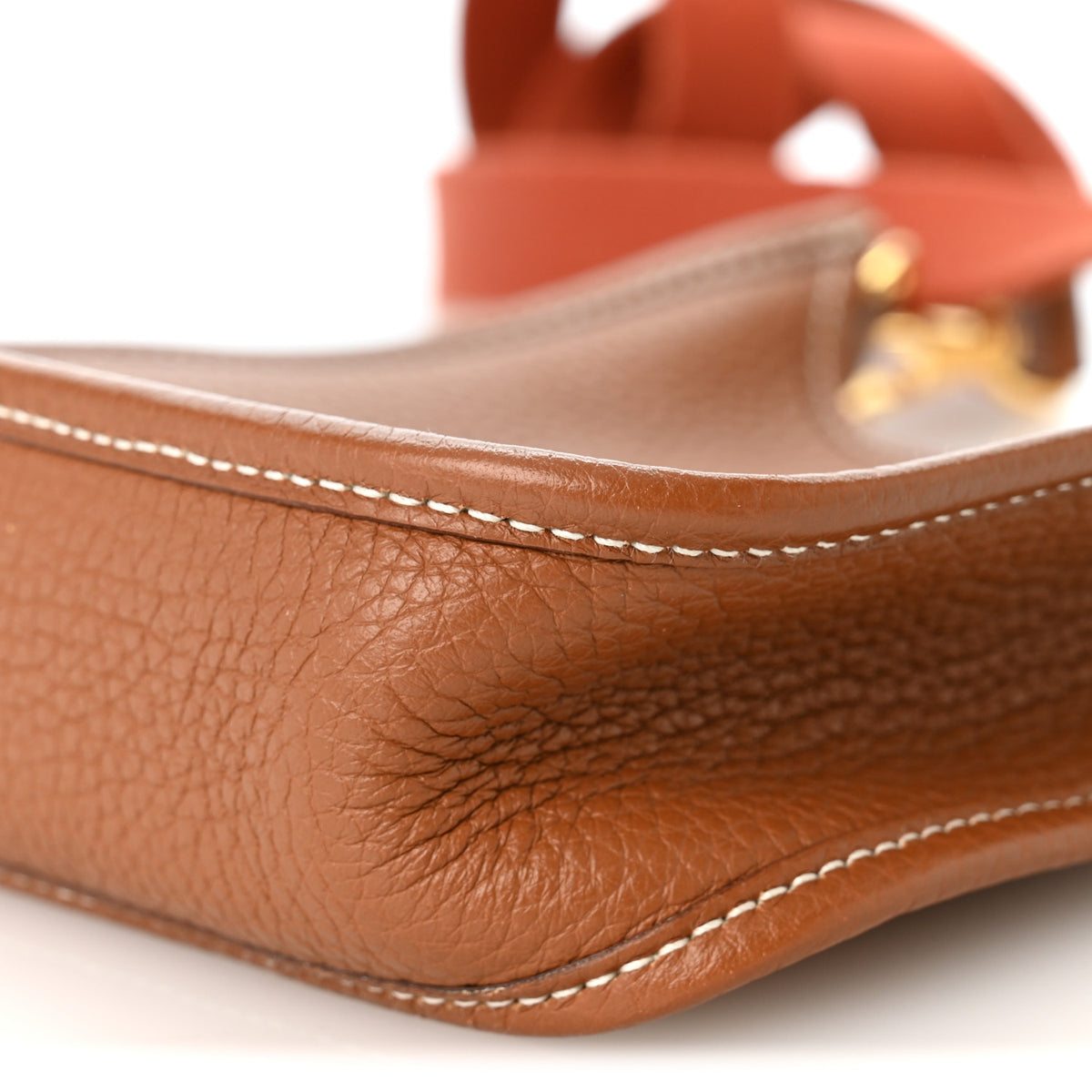 Hermes Taurillon Clemence Amazone Evelyne TPM Gold Cuivre 10 of 10