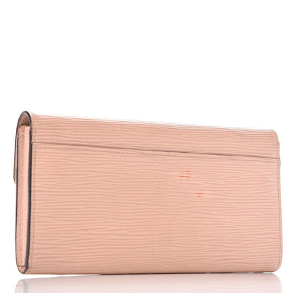 Louis Vuitton Epi Sarah Wallet NM Rose Ballerine 3 of 7