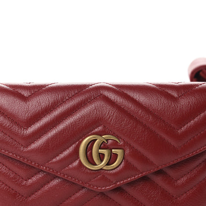 Gucci Azalea Calfskin Matelasse GG Marmont Multi Belt Bag 85 34 Romantic Cerise 5 of 19
