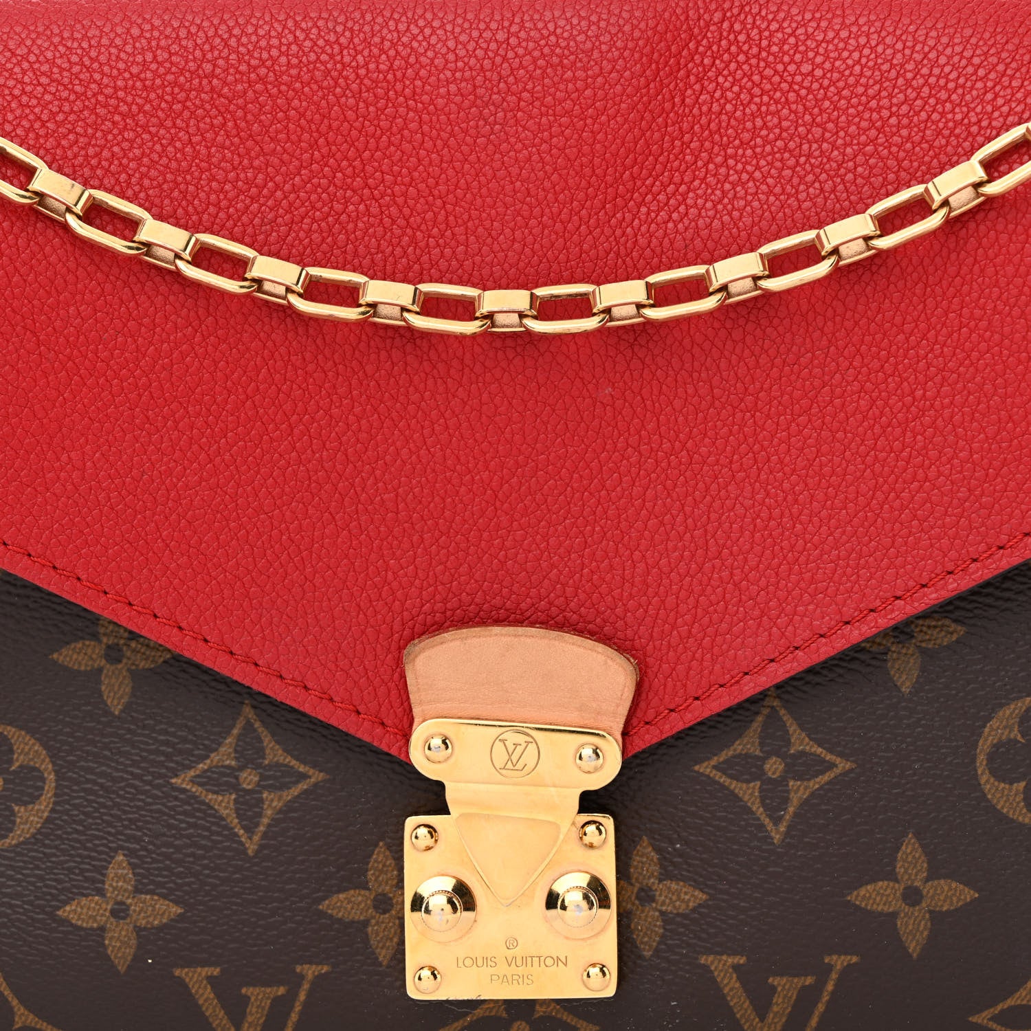 Louis Vuitton Monogram Pallas Chain Cherry 10 of 13