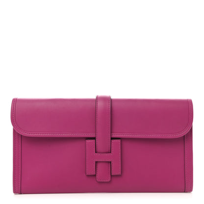 Hermes Swift Jige Elan 29 Clutch Rose Pourpre 1 of 8