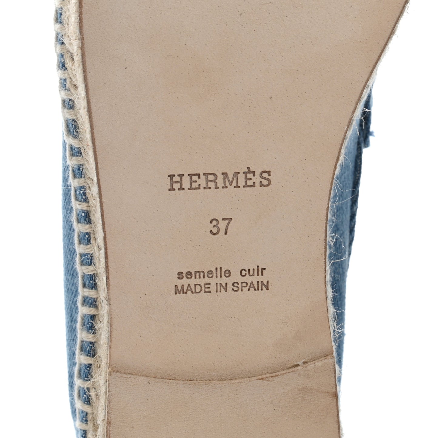 Denim Canvas Womens Trip Espadrilles 37 Bleu Clair